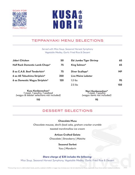 kusa nori reviews|Happy Hour Menu & Service is .